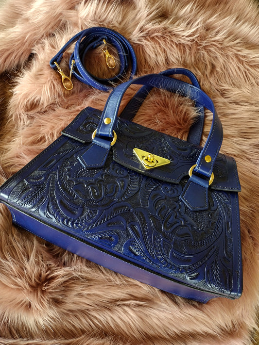 Cofre purse Navy/blue