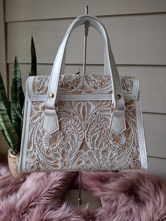 Cofre purse white/wash