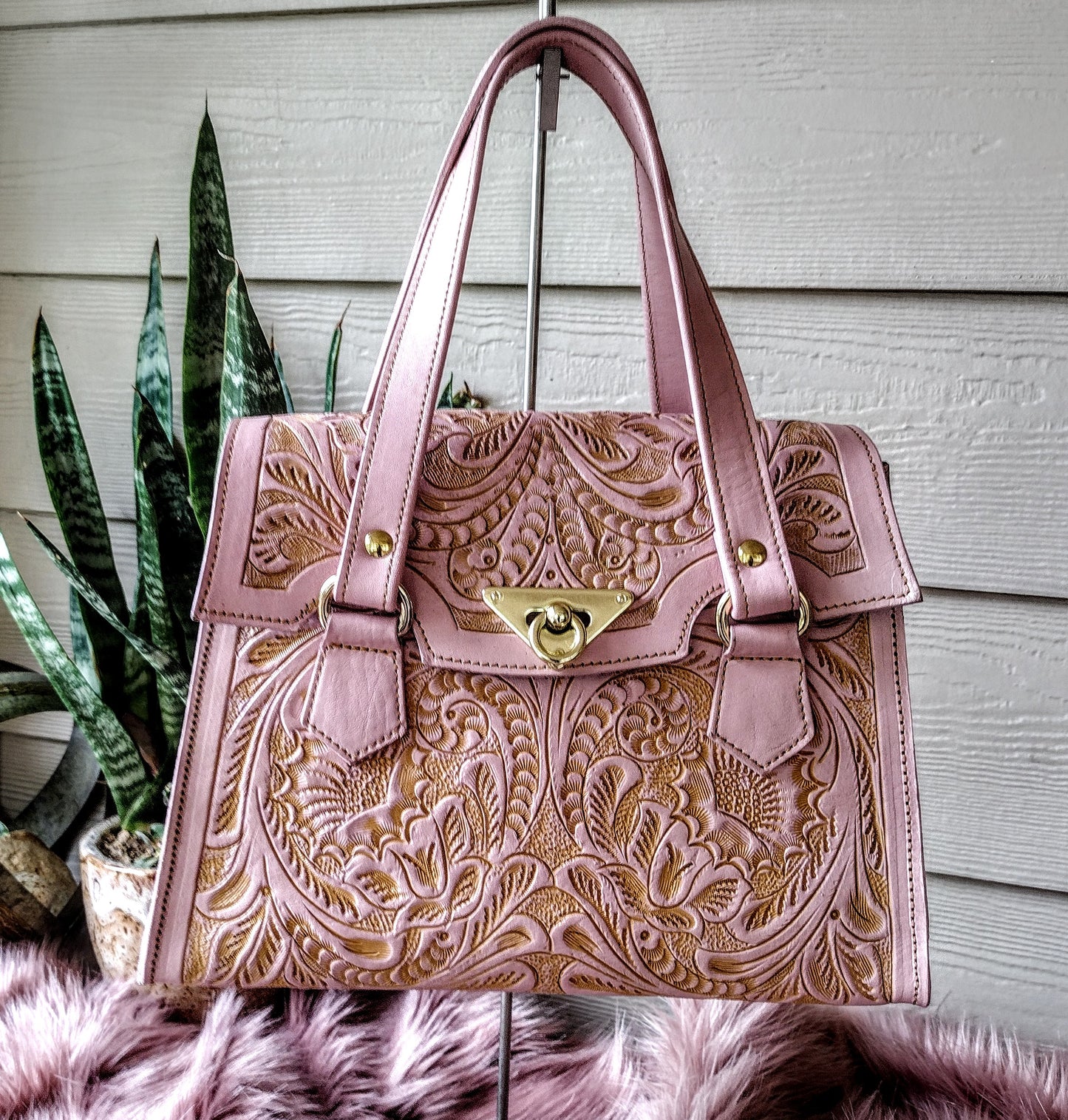 Cofre purse Pink/Wash