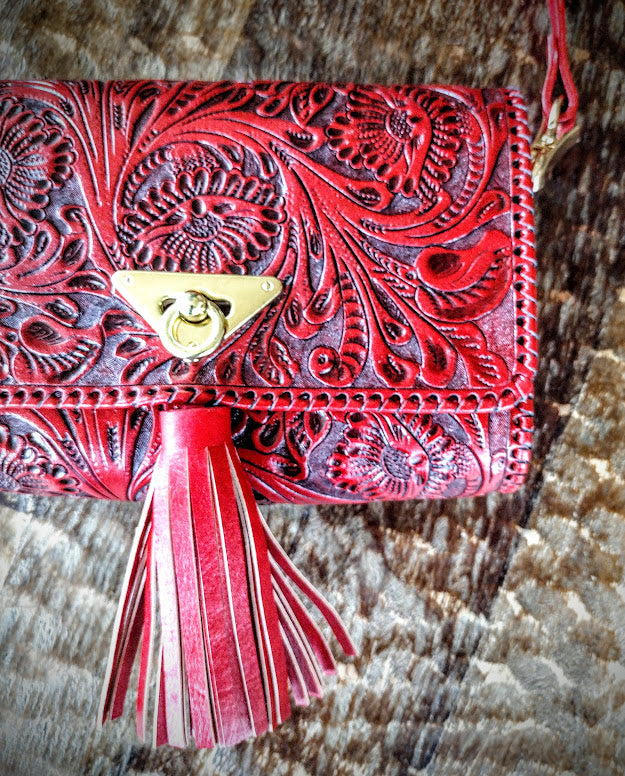 Copy of Vintage Style Cross Body Purse antique italian