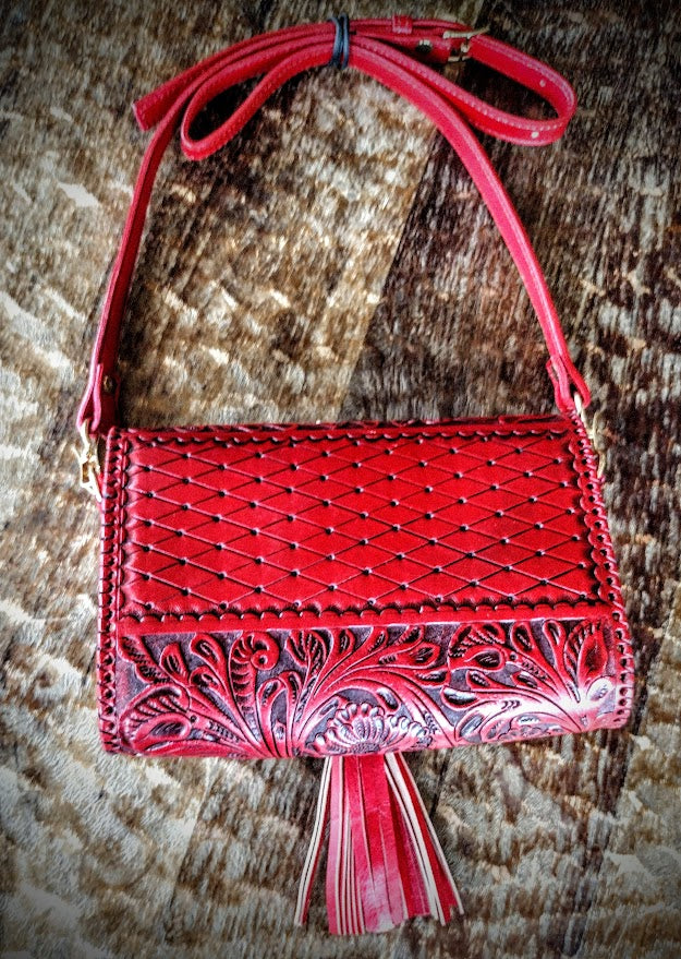 Copy of Vintage Style Cross Body Purse antique italian