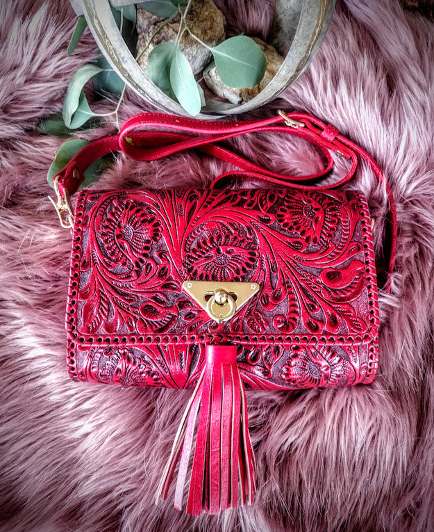 Copy of Vintage Style Cross Body Purse antique italian