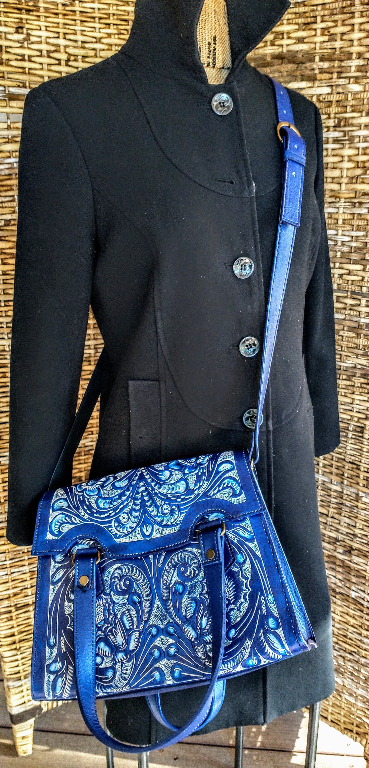 Cofre purse blue/wash