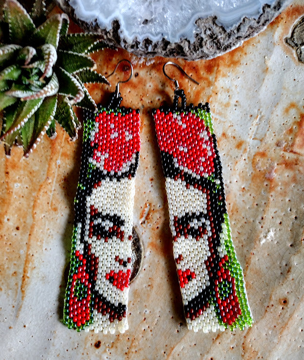 Frida inspired earrings.