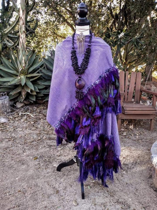 Purple Rebozo Caspiado