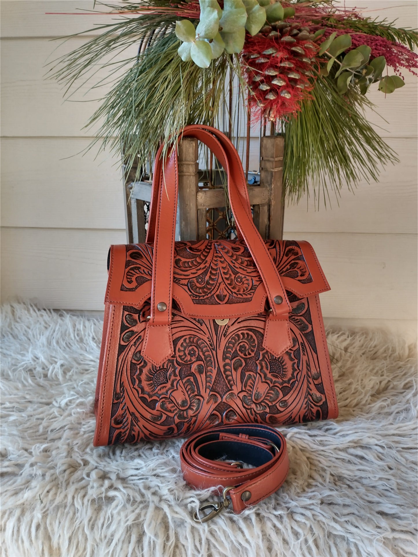 Cofre purse Canela