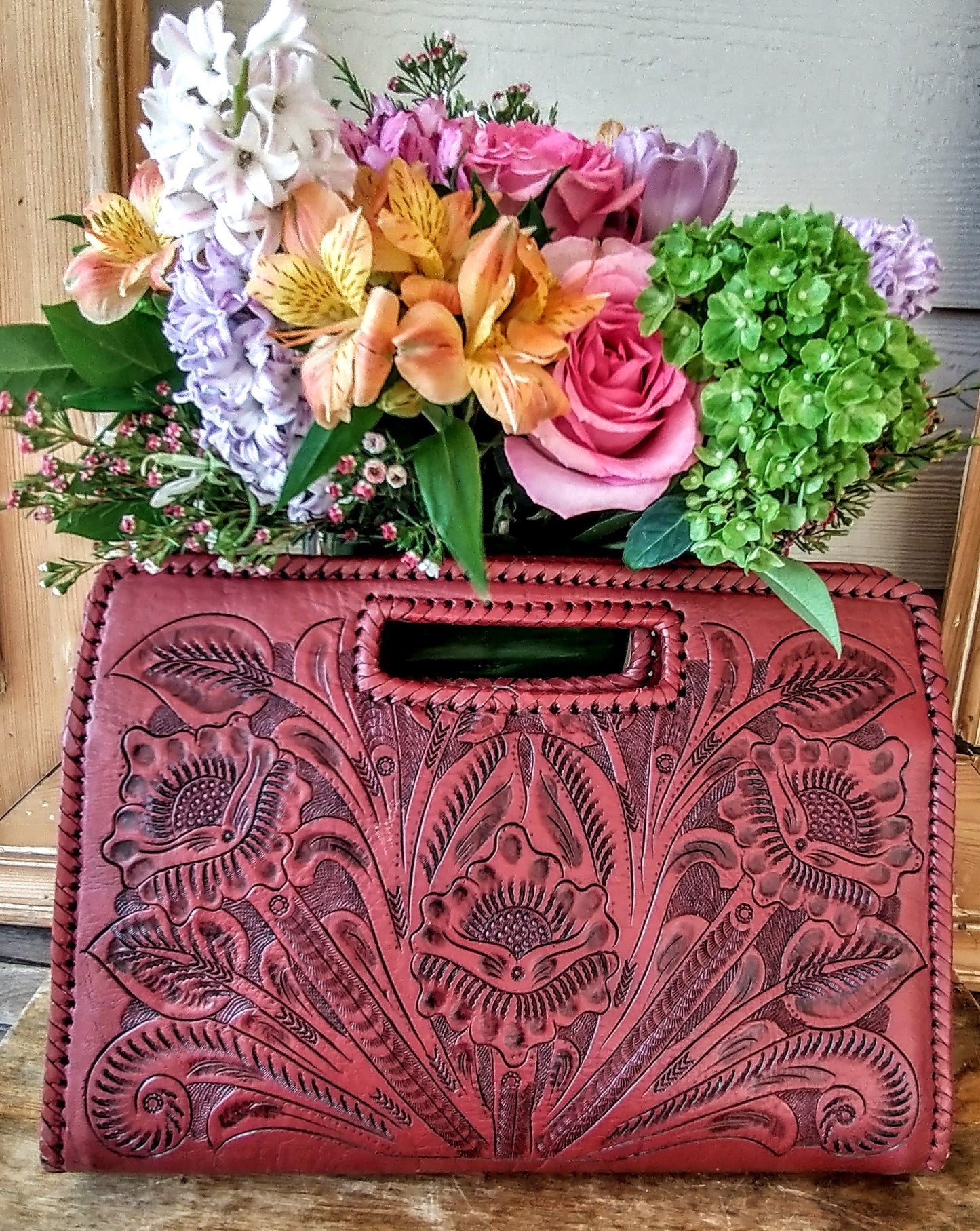 Azteca Floral Hand Bag