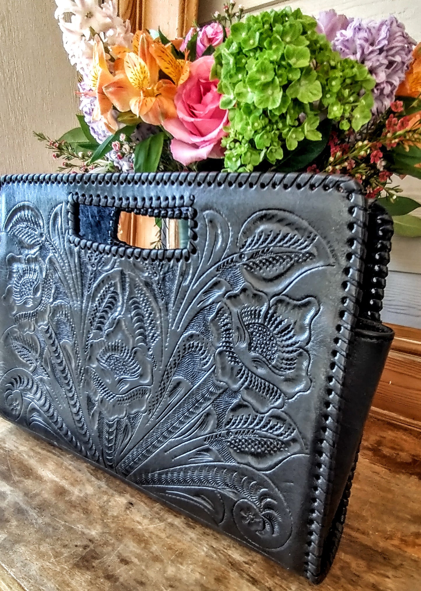 Azteca Floral Hand Bag